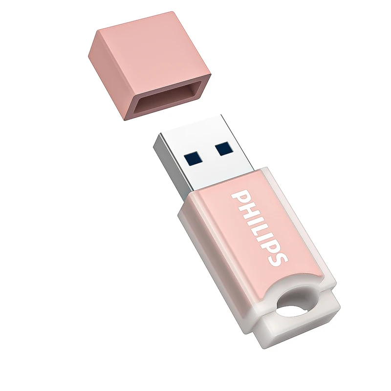 فلش مموری فیلیپس مدل FM10UA-B 3.2 ظرفیت 64 گیگابایت با رابط USB 3.2