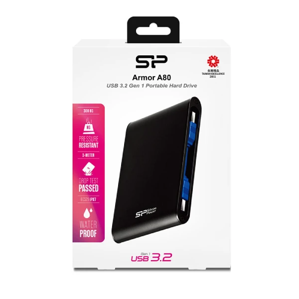 Silicon Power Armor A80 External Hard Drive