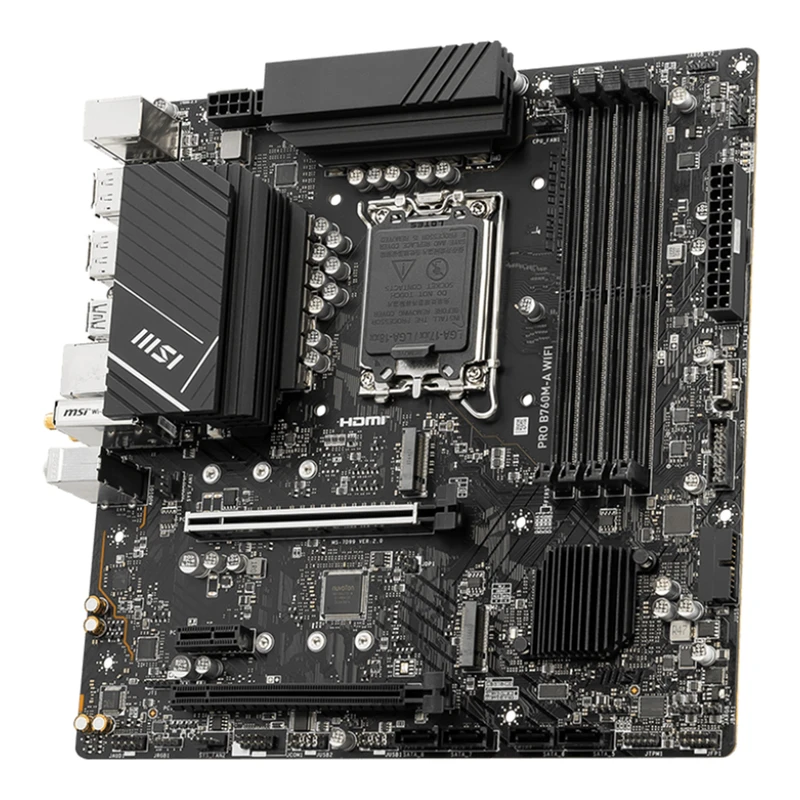 MSI PRO B760M-A WiFi DDR5 Motherboard