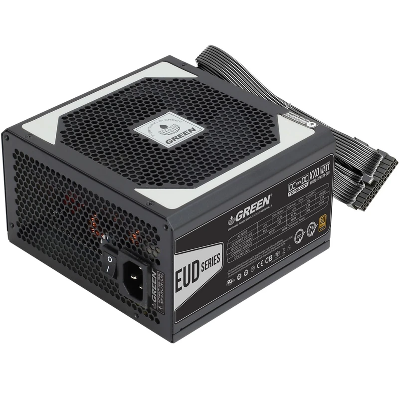 منبع تغذیه کامپیوتر گرین GP430A-EUD 80 Plus Bronze توان 430 وات