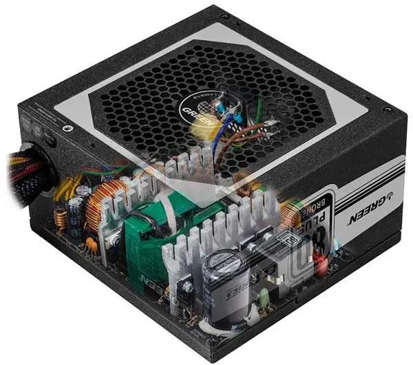 منبع تغذیه کامپیوتر گرین GP430A-EUD 80 Plus Bronze توان 430 وات