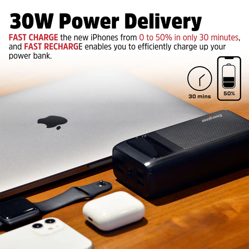 Energizer Ultimate UE30063PQ 30000mAh Power Bank