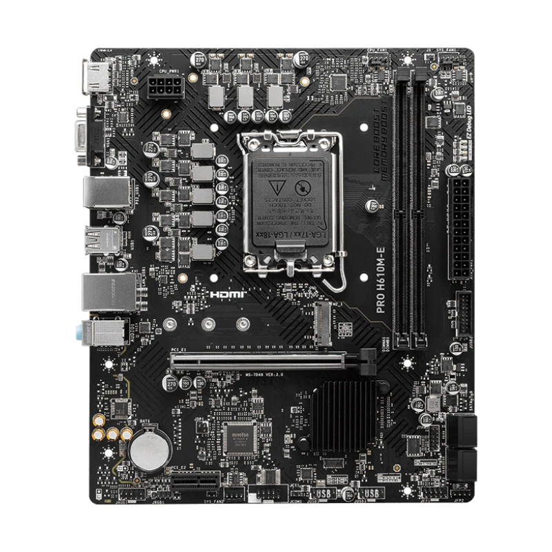 MSI PRO H610M-E DDR5 Motherboard