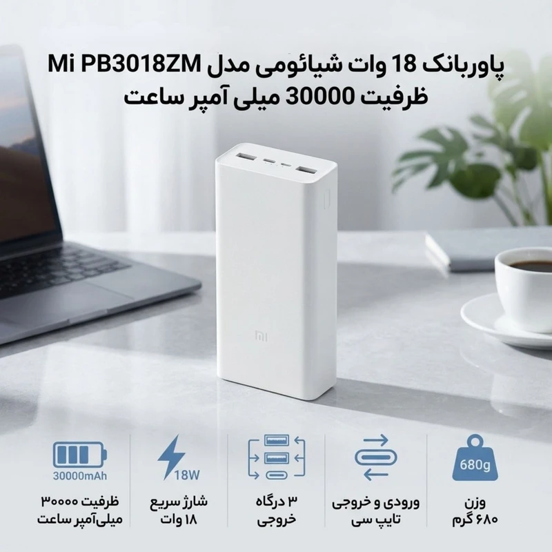 Xiaomi PB3018ZM 30000mAh Power bank