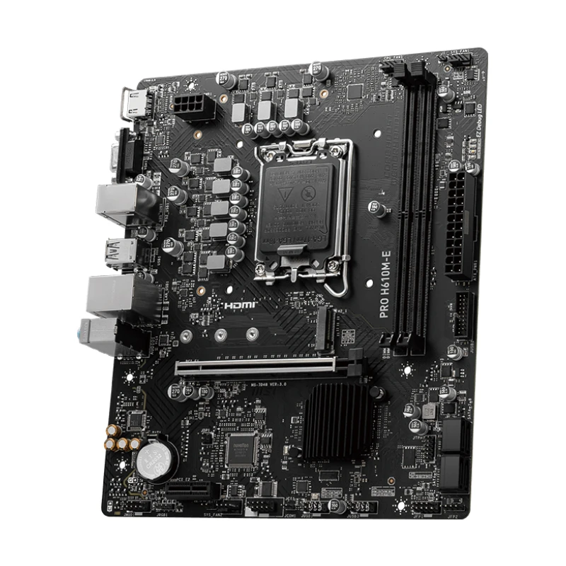 MSI PRO H610M-E DDR5 Motherboard