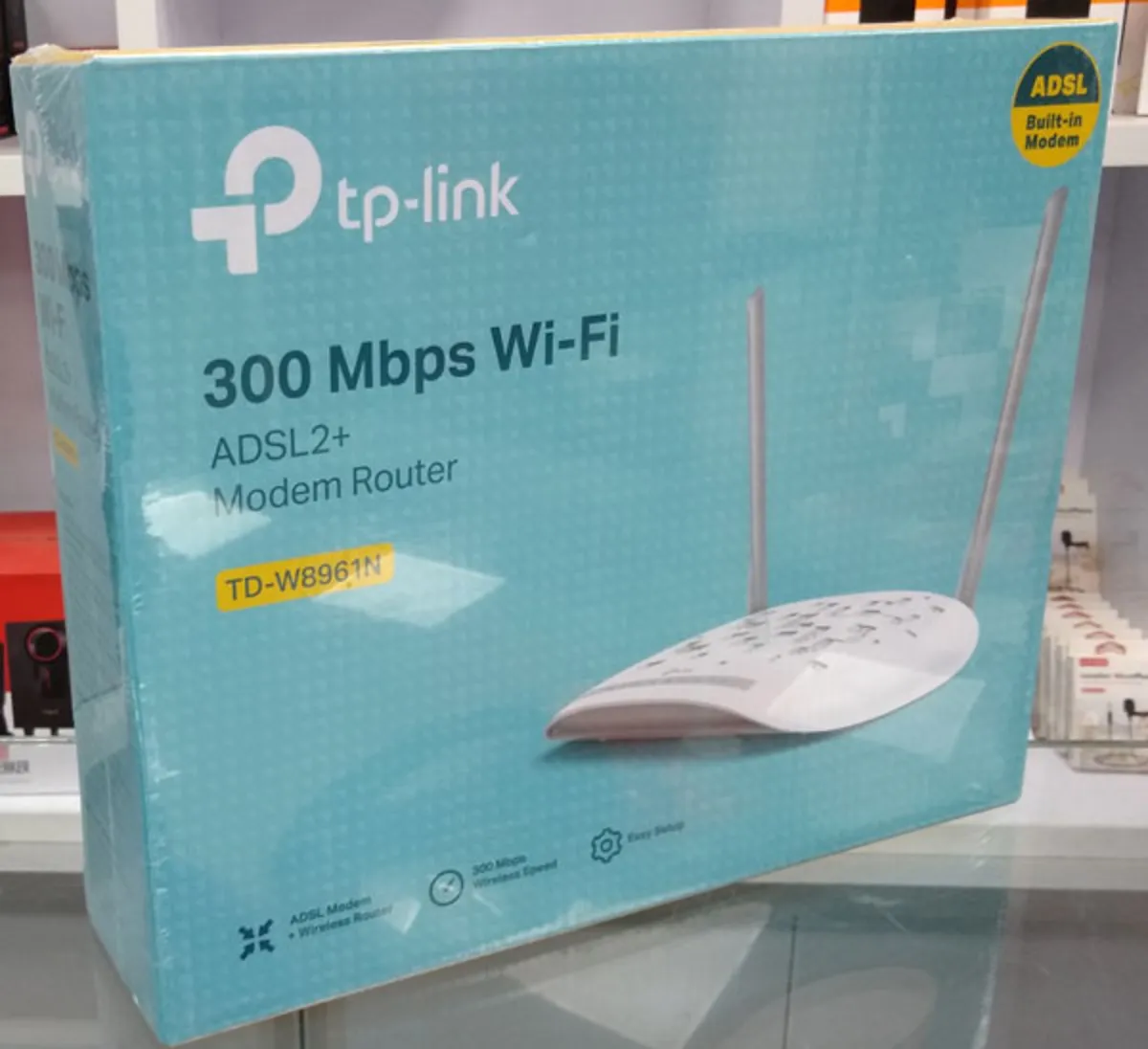 TP-LINK TD-W8961N ADSL2 Plus Wireless N300 Modem Router