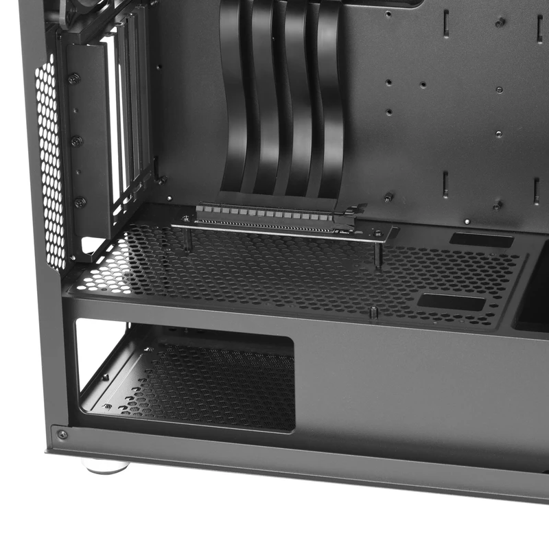 Green GRIFFIN G2 RGB Mid Tower Black Computer Case