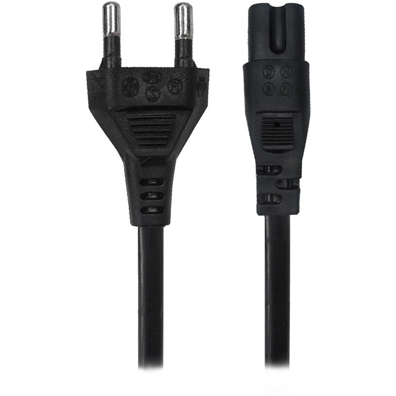 D-Net 2-Prong EU Plug AC Power Supply Cable