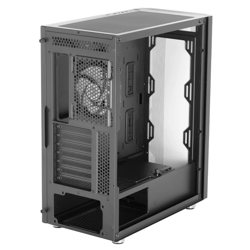 Green GRIFFIN G2 RGB Mid Tower Black Computer Case
