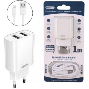 Remax Charger RP-U35 With Cable Lightning