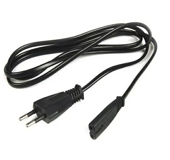 D-Net 2-Prong EU Plug AC Power Supply Cable